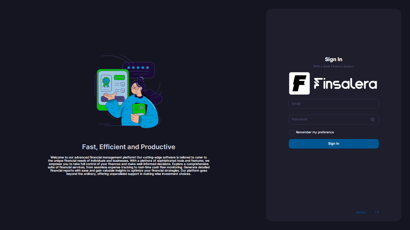 Finsalera login